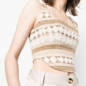 The MANNEI Thos Corset Top NWT US SIZE 4